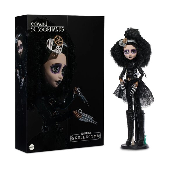 Monster High × Edward Scissorhands Doll – Mattel Creations Exclusive (Sealed) - Picture 2 of 4